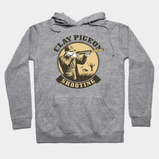 Clay Pigeon Trap Shooting Gifts Hoodie